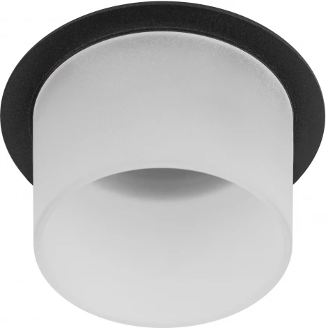 Встраиваемый точечный светильник ЭРА DK106 BK (12V, круглые)