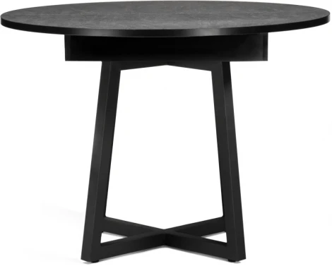 Деревянный стол Woodville Регна 1000 черный 504220