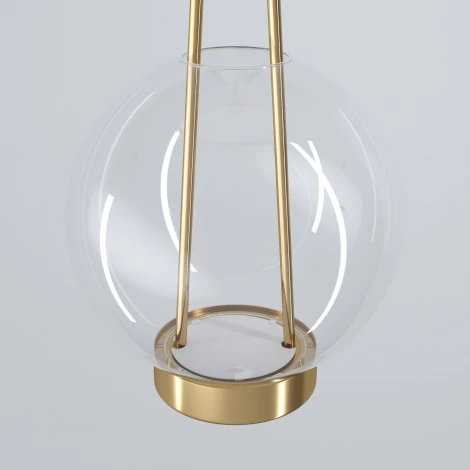 Подвесной светильник Eurosvet Frasco 50267/1 LED латунь (220V, на проводе)