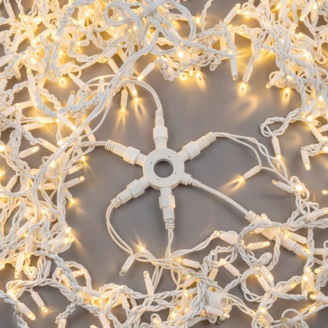 Соединитель для гирлянд серии F90RPO, круговой 1 вход-5 выходов белый Uniel UTC-F90 Y6 WHITE