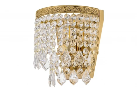 Бра Arti Lampadari Castellana E 2.10.602 G (220V, хрусталь, подвески)
