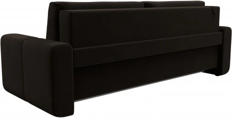 Диван прямой Лига-031 (Коричневый/Микровельвет) Лига Диванов арт.121266