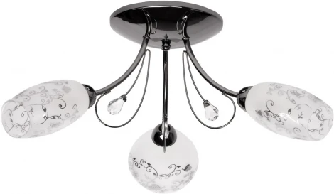 Потолочная люстра MW-Light Фиеста 267013403 (220V, лепестки, листья, ветки)