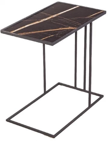 Журнальный столик Stone 026-7, керамика черная Top Concept A026.2 A07