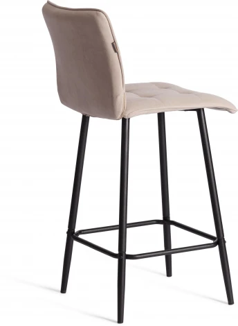 Полубарный стул  Bari/Бари Tetchair (Велюр/Бежевый) арт.24914