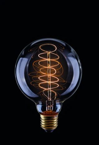 Ретро лампочка накаливания E27 60W 220V 210 lm 2200K теплый желтый свет Voltega Loft 5927