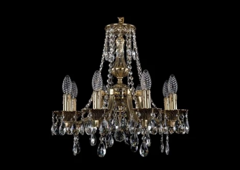 Подвесная люстра Bohemia 1771 1771/8/150/A/GB