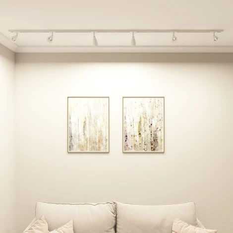 Трековый светильник однофазный Denkirs Bell DK6050-WH (220V)