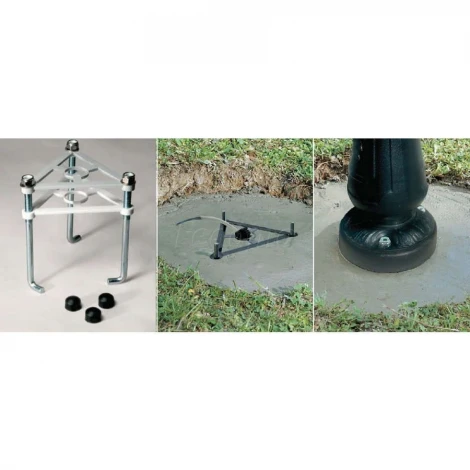 Светильник уличный Fumagalli Gigi Bisso/Anna 3L E22.156.S30.BXE27