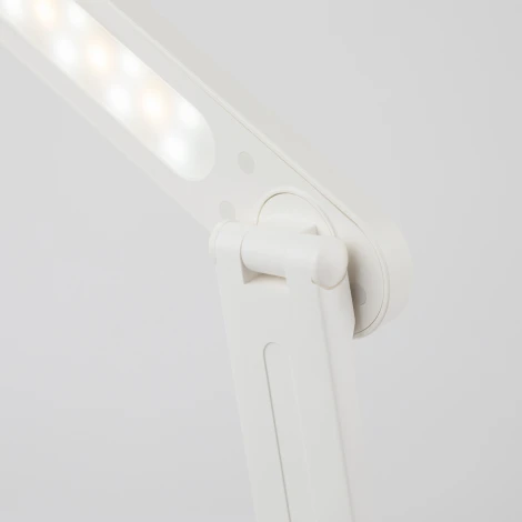 Офисная настольная лампа светодиодная складываемая с регулировкой цветовой температуры и яркости зарядка от USB ЭРА NLED-495-5W-W (сенсорный выключатель)