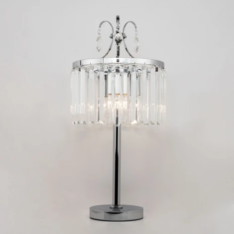 Настольная лампа Citilux Инга CL335831 (220V, хрусталь, подвески, выключатель)