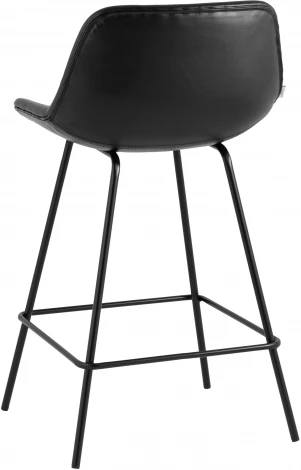 Стул полубарный Stool Group Деймон экокожа черный УТ000036647