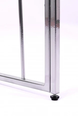 Консольный стол AllConsoles 1121-CS clear серебряный