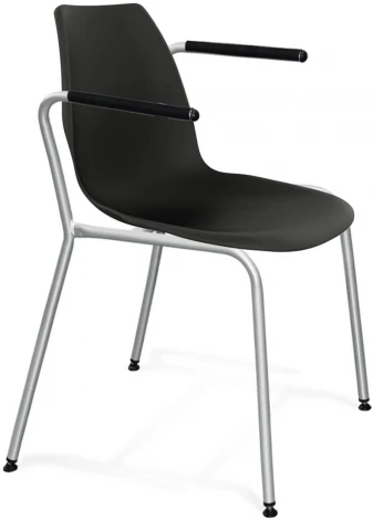 Стул SHT-ST29/S98 черный/хром лак Sheffilton 9311143101