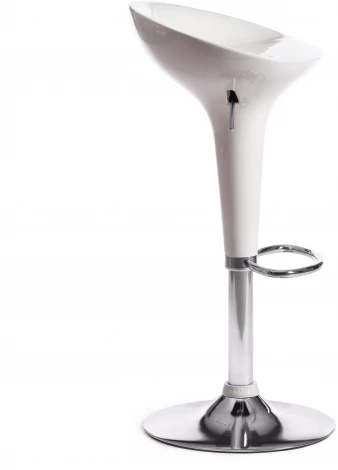 Стул барный NAIL (mod. KY801) / 1 шт. в упаковке Tetchair (Металл,Пластик/Белый,Хром) арт.19771