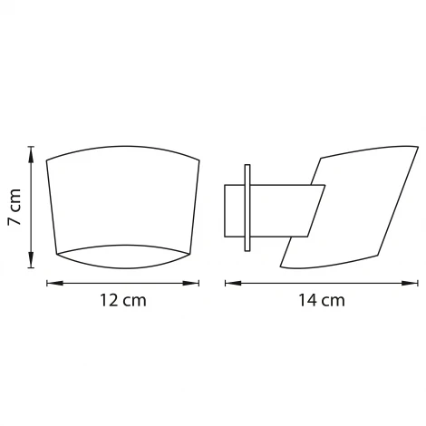 Настенный светильник Lightstar Dissimo 803610 (220V)