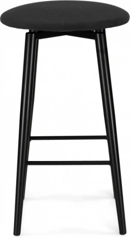 Полубарный стул Гангток крутящийся (Гангток крутящийся черный / черный матовый) Woodville арт.578582