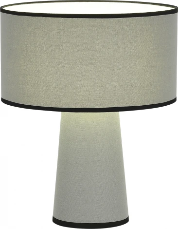 Настольная лампа ST Luce Jackie SL1354.714.01 Серый/Серый, Черный E27 1*40W (220V, круглые)