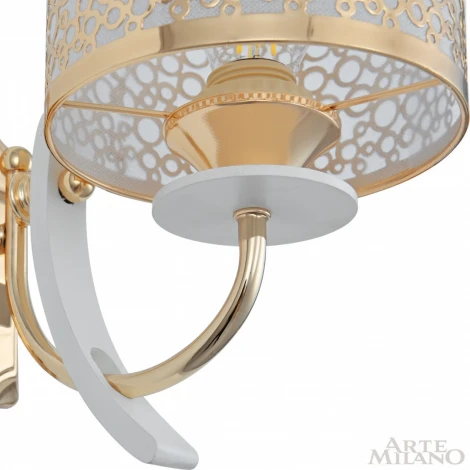 Бра Arte Milano Florentia-6067 306067/1W Wh/Gd (220V)
