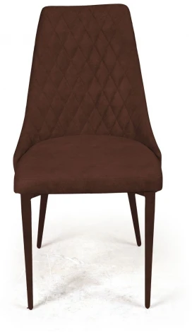 Стул CONNOR LUXE, бархат коричневый 12/конус Top Concept 78283