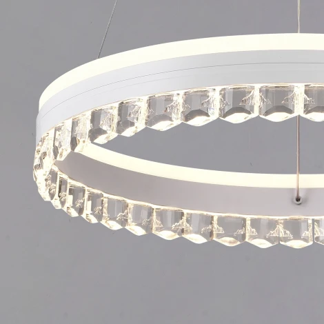 Подвесной светильник светодиодный Natali Kovaltseva Sad Queen INNOVATION STYLE 83129 PETEROLJA с пультом ДУ, моб. приложением 120W, белый, LED