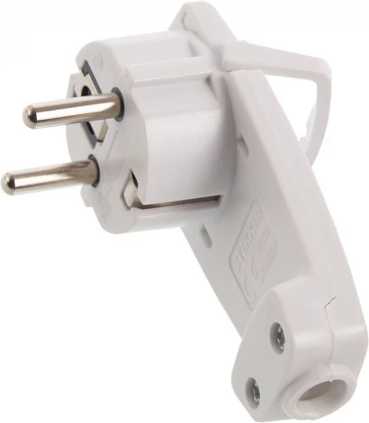 Вилка угловая с заземлением Stekker 39039