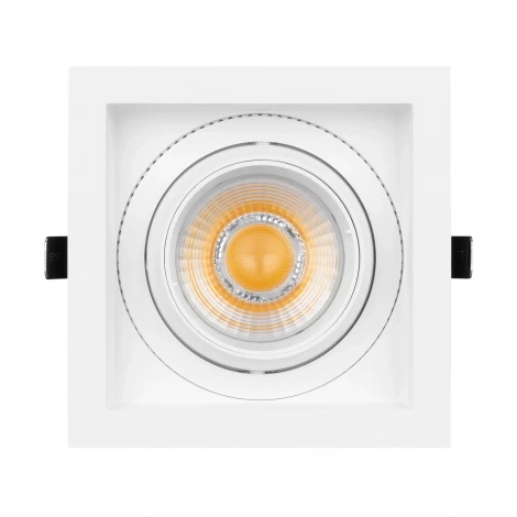 Встраиваемый светильник светодиодный MS-VORTEX-BUILT-S140x140-30W Warm3000 (WH-WH, 30 deg, 230V) (Arlight, IP20 Металл) 057922