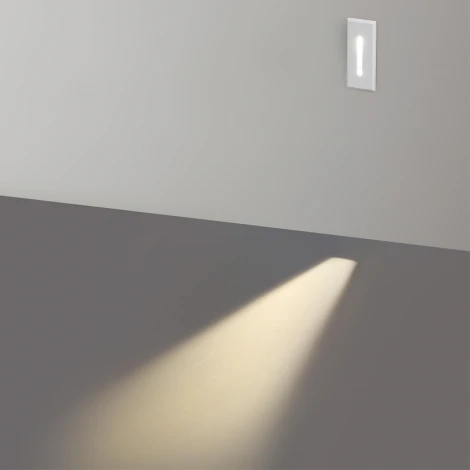 Подсветка лестницы встраиваемая Odeon Light Escala 7055/3WL металл/металл белый IP20 LED 1*3W (220V)