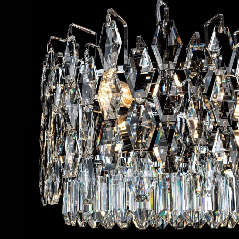 Подвесная люстра хрустальная Modelux MODELUX ML.6938.400 CR