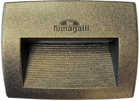 Подсветка для лестниц и ступеней накладная уличная Fumagalli Lorenza AS2.000.000.BXK1L (220V, IP55)