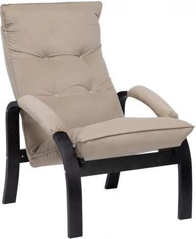 Кресло-трансформер Leset Левада (Фанера,Березовый шпон,Металл,Велюр/Венге) арт.2500000116964