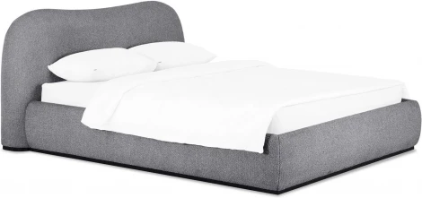 Кровать Patti с подъемным механизмом ОГОГО (арт.831394), (Ткань,Букле/Темно-серый)