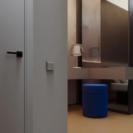 Выключатель встраиваемый карточный 16А (кашемир) Voltum S70 VLS010703