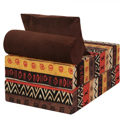 Бескаркасный диван Dreambag PuzzleBag Африка L 4819800
