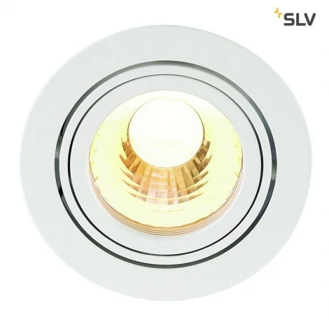 Точечный светильник встроенный светодиодный белый SLV New Tria 113591