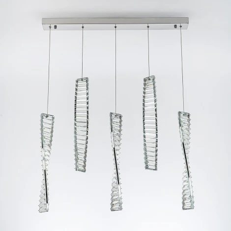 Подвесной светильник светодиодный хрустальный Modelux MODESTYLE MS.88910.5 CR