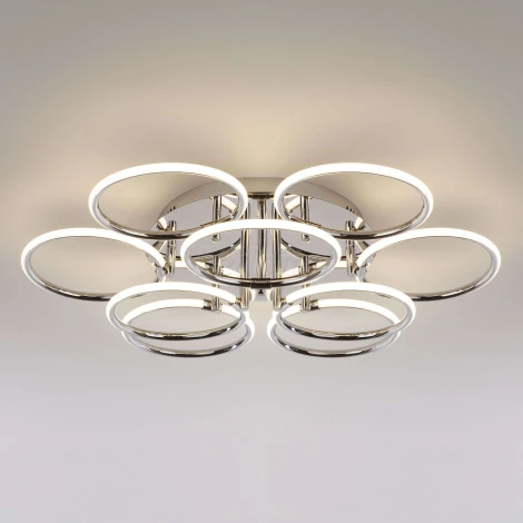 Потолочная люстра Eurosvet Impulse 90069/9 хром