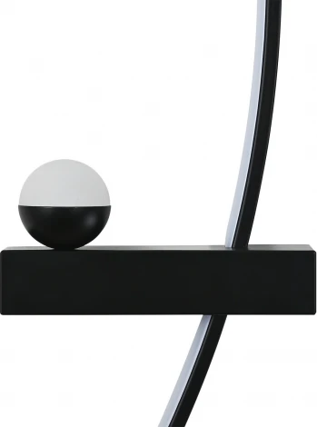 Настенный светодиодный светильник Escada Ray 10220/2LED Black R 15Вт, 700Лм, 3000К, Ra>80, металл/силикон, черный