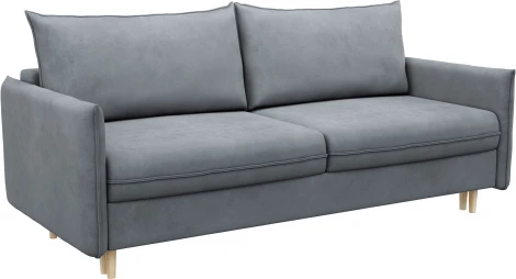 СКАНДИ Диван тканевый прямой светло-серый D1 furniture арт.AAA41309014