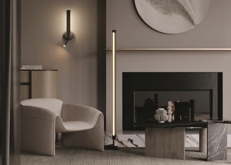 Торшер Maytoni Combo MOD214FL-L20B3K (LED, 220V, выключатель)