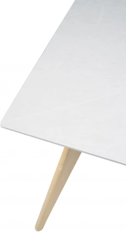 Стол R-Home Лунд квадратный 860*860 Мрамор Бьянко