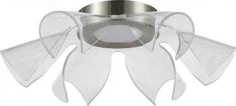 Потолочная люстра ST Luce Fairy SL6235.102.20 Никель/Прозрачный LED 1*20W 4000K (220V)