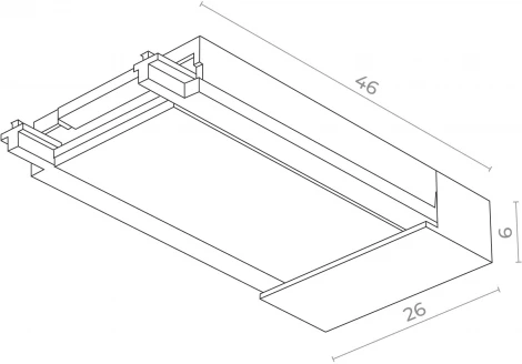 Ввод питания ST Luce Skyflat ST067.509.20 Белый