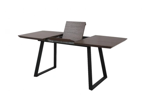 Стол Stockholm раскладной 120-160х80х75см, серый дуб