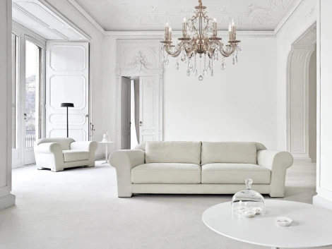 Подвесная люстра Lucia Tucci Barletta 1730.8 coffe gold (220V, хрусталь K10, на цепи, подсвечник, свеча)