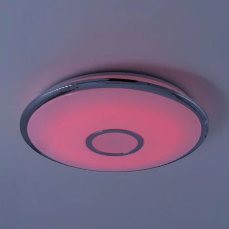 Потолочный светильник RGB круглый Citilux Старлайт Смарт CL703A60G (LED, 220V, умный дом - Алиса, Маруся, Сири)