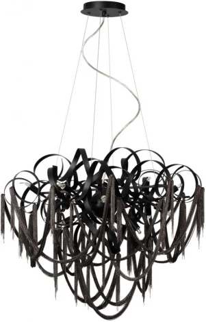 Подвесная люстра Odeon Light Chainy 5067/12 черный/металл/металл G9 12*40W (220V, на тросе)