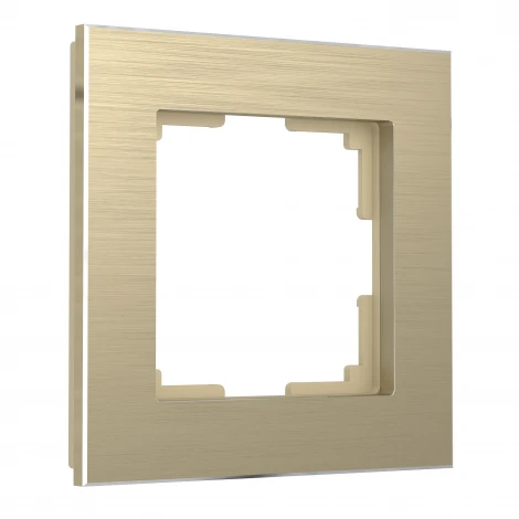 Рамка на 1 пост Aluminium (шампань) Werkel W0011711 (a052312)