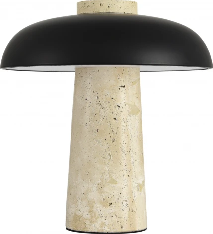 Настольная лампа ST Luce Earthy SL1194.424.01 черный/черный LED 1*9W 3000K EARTHY (220V, гриб)