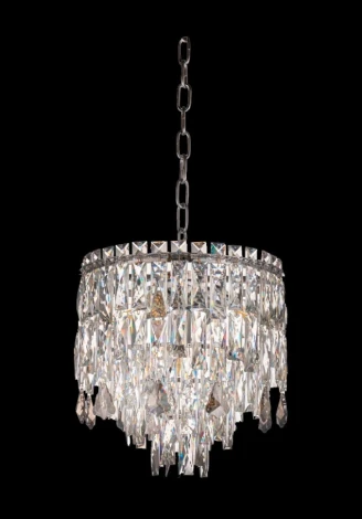 Подвесная люстра Fluorite The Empress FL1062-5P (220V, хрусталь, на цепи, круглые)